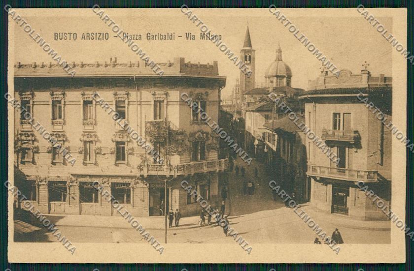 Varese Busto Arsizio cartolina QQ6637 – fronte