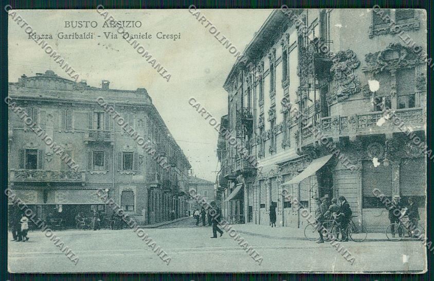 Varese Busto Arsizio ABRASA SCOLLATA cartolina QQ6647 – fronte