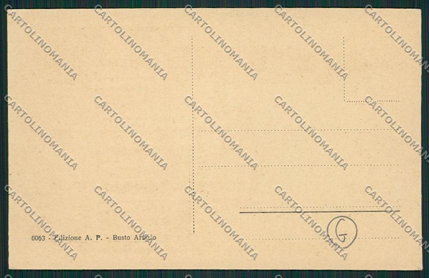 Varese Busto Arsizio cartolina QQ6648 – retro