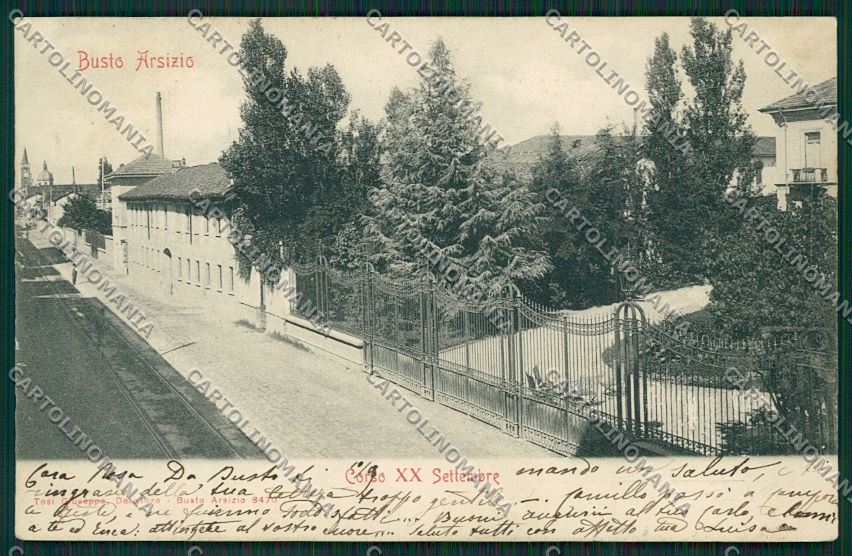 Varese Busto Arsizio cartolina QQ6650 – fronte