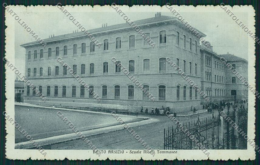 Varese Busto Arsizio cartolina QQ6653 – fronte