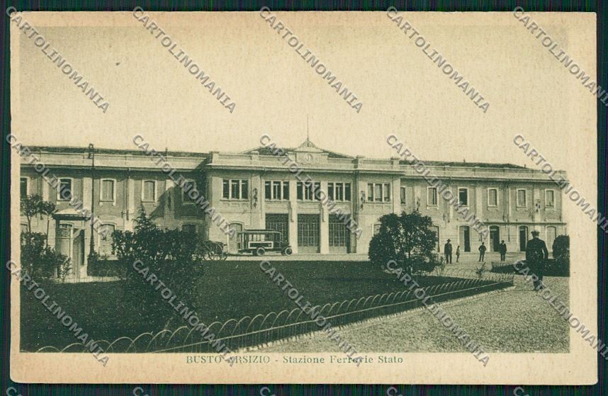 Varese Busto Arsizio Stazione cartolina QQ6655 – fronte
