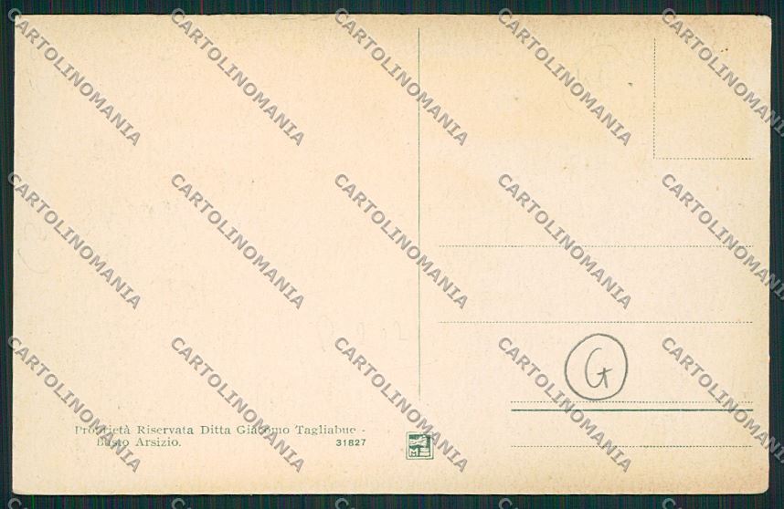 Varese Busto Arsizio Stazione cartolina QQ6655 – retro