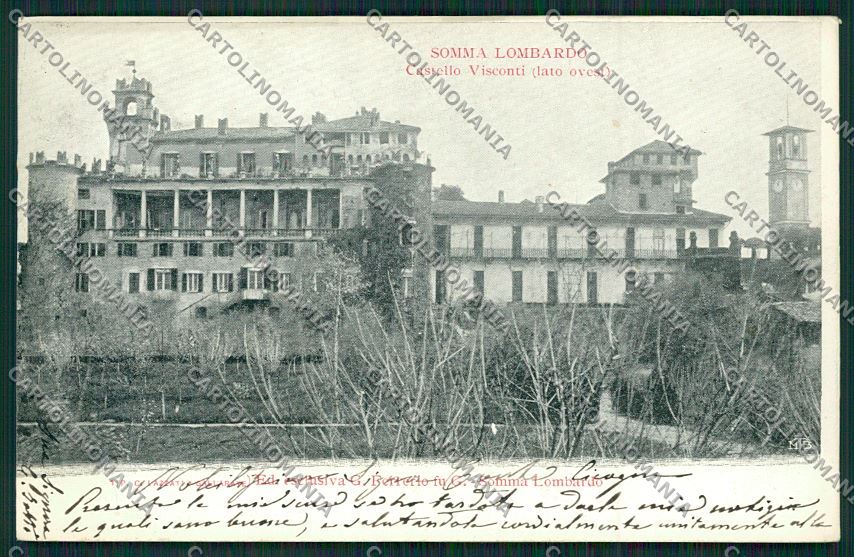 Varese Somma Lombardo cartolina QQ6662 – fronte