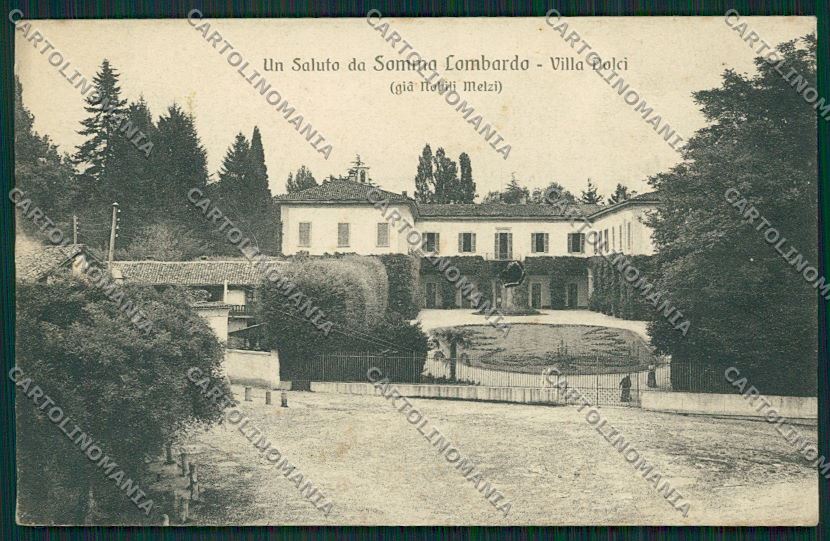 Varese Somma Lombardo cartolina QQ6665 – fronte