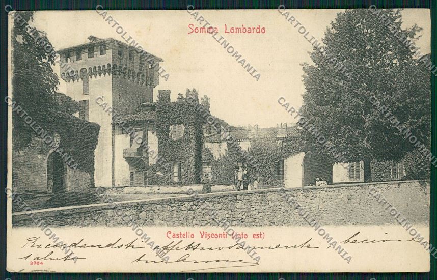 Varese Somma Lombardo cartolina QQ6672 – fronte