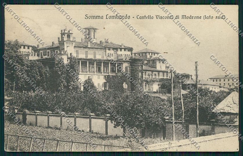 Varese Somma Lombardo cartolina QQ6676 – fronte