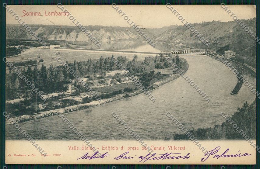 Varese Somma Lombardo cartolina QQ6686 – fronte