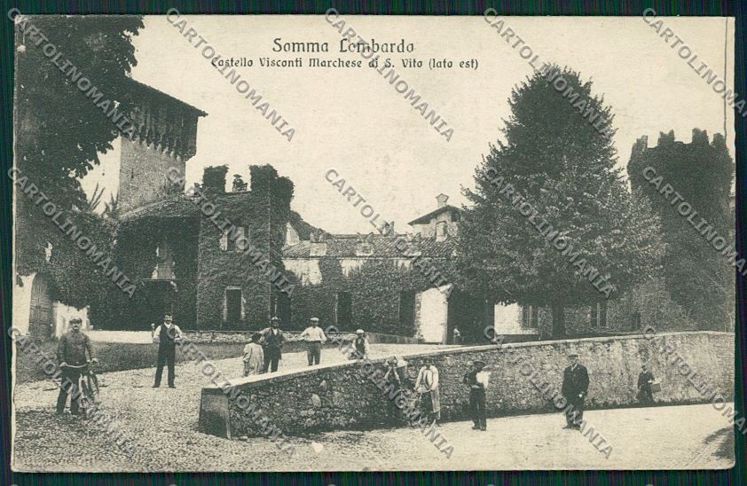 Varese Somma Lombardo cartolina QQ6713 – fronte