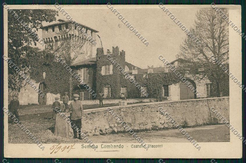 Varese Somma Lombardo cartolina QQ6714 – fronte