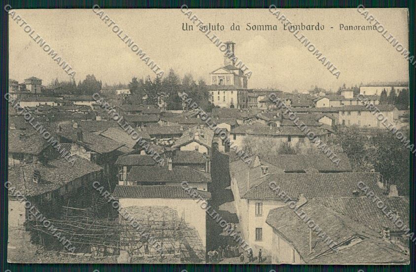 Varese Somma Lombardo cartolina QQ6715 – fronte