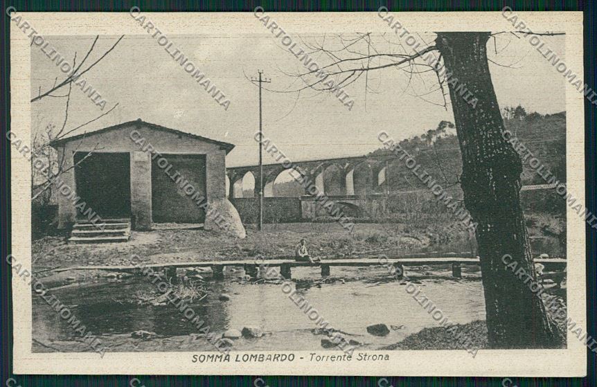 Varese Somma Lombardo cartolina QQ6718 – fronte