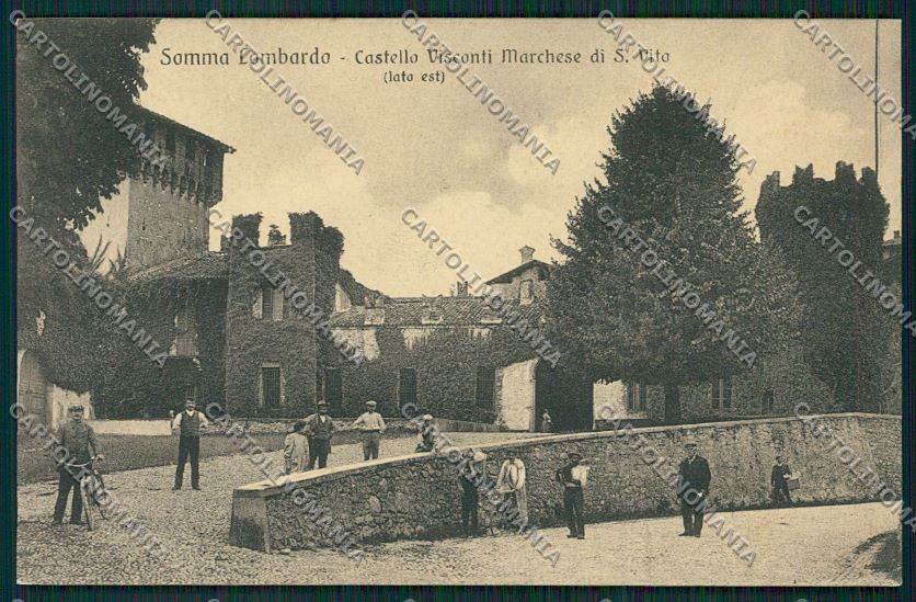 Varese Somma Lombardo cartolina QQ6719 – fronte