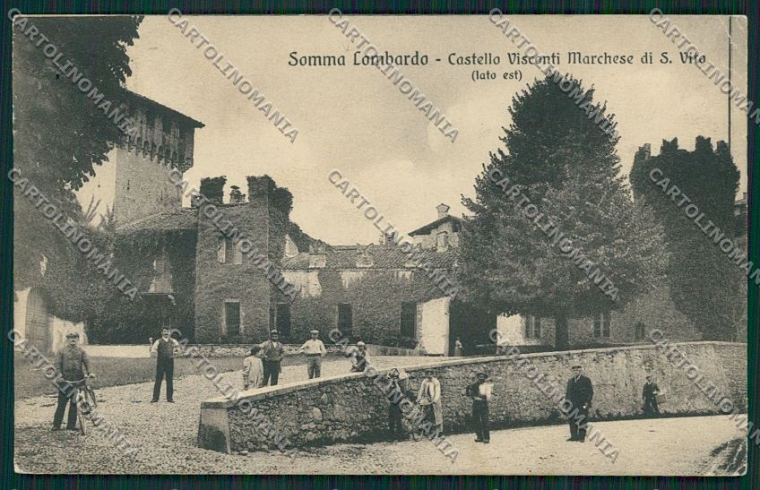 Varese Somma Lombardo cartolina QQ6720 – fronte