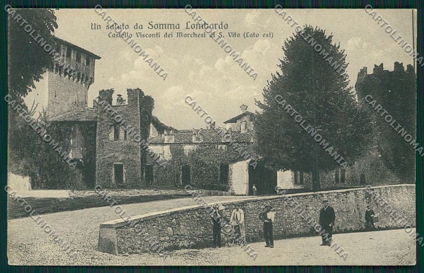 Varese Somma Lombardo cartolina QQ6723 – fronte