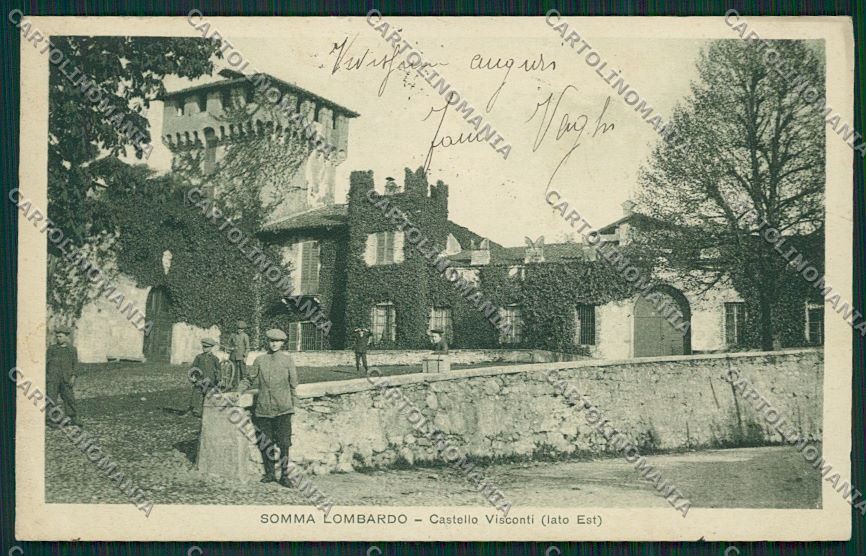 Varese Somma Lombardo cartolina QQ6731 – fronte