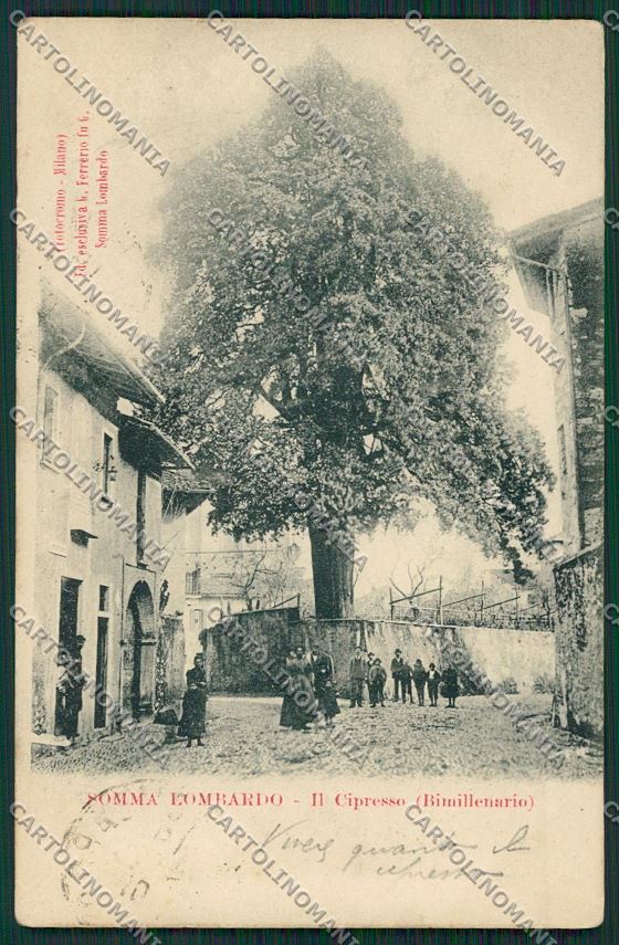 Varese Somma Lombardo cartolina QQ6734 – fronte