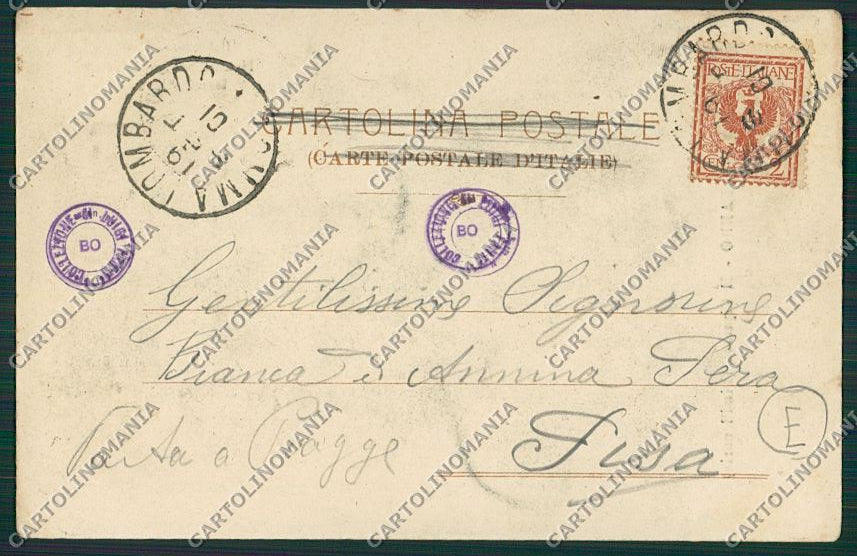 Varese Somma Lombardo cartolina QQ6734 – retro