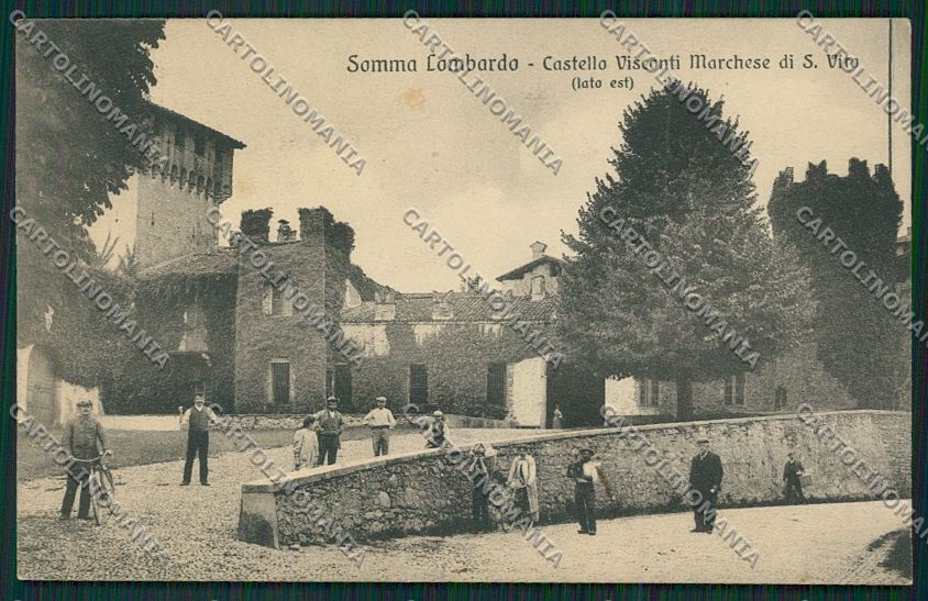 Varese Somma Lombardo cartolina QQ6739 – fronte