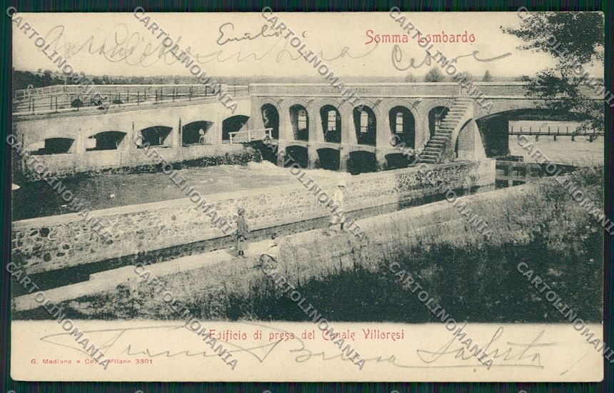Varese Somma Lombardo cartolina QQ6740 – fronte