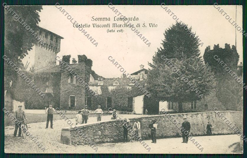 Varese Somma Lombardo cartolina QQ6741 – fronte
