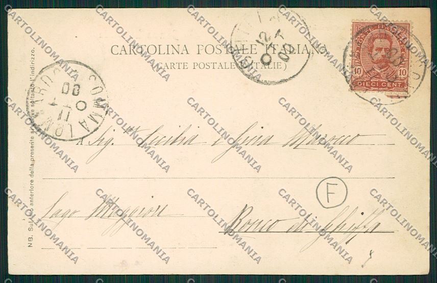 Varese Somma Lombardo cartolina QQ6743 – retro