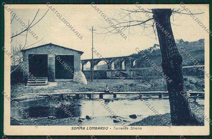 Varese Somma Lombardo cartolina QQ6747 – fronte