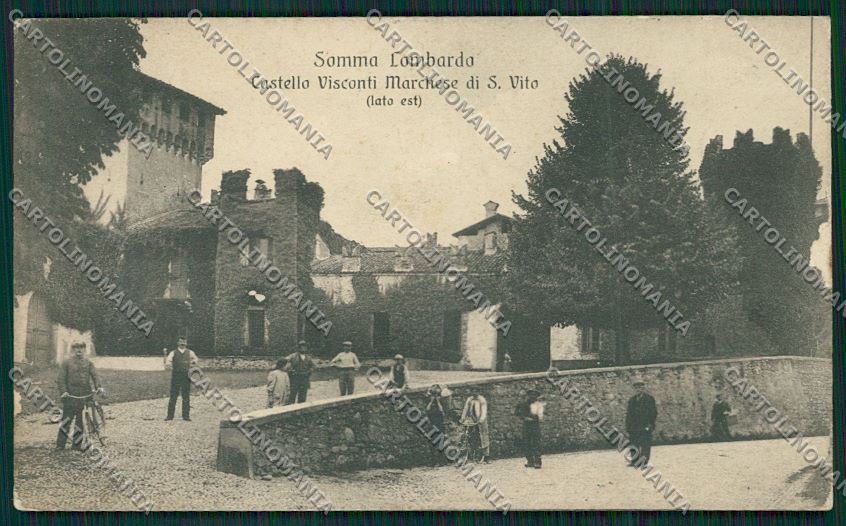 Varese Somma Lombardo cartolina QQ6748 – fronte