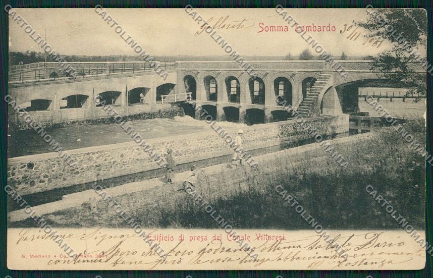 Varese Somma Lombardo cartolina QQ6752 – fronte
