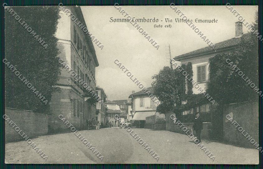 Varese Somma Lombardo cartolina QQ6757 – fronte