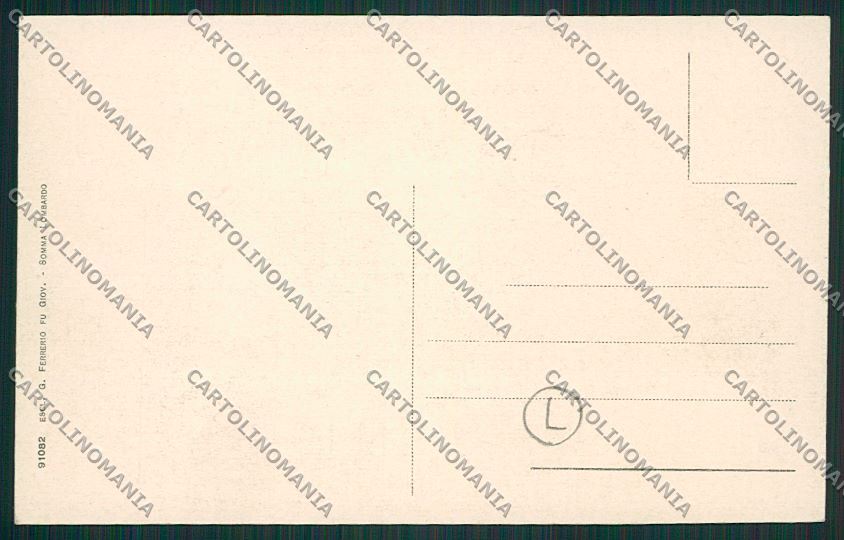 Varese Somma Lombardo cartolina QQ6763 – retro