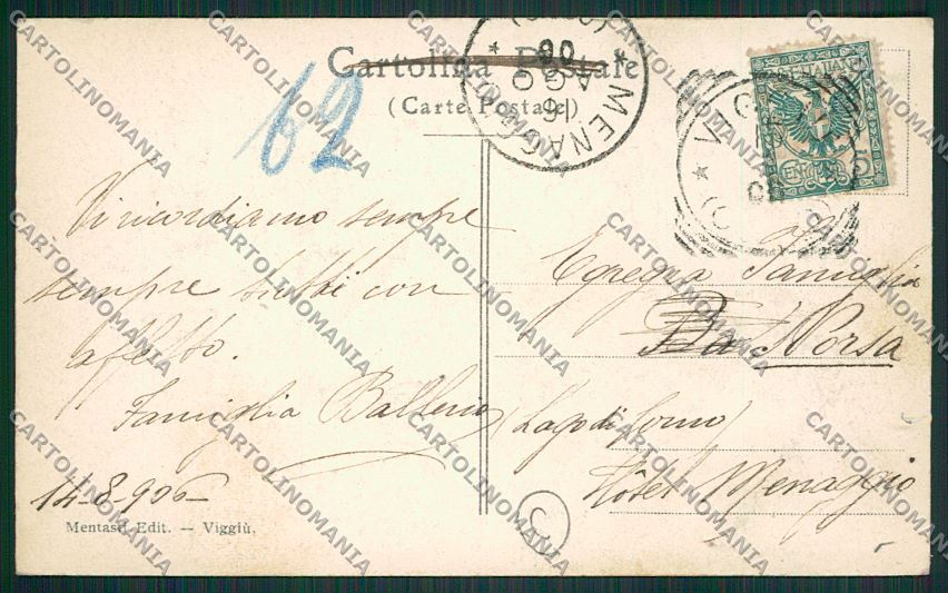 Varese Viggiù cartolina QQ6791 – retro