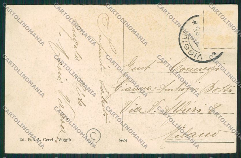 Varese Viggiù cartolina QQ6807 – retro