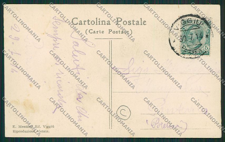 Varese Viggiù cartolina QQ6809 – retro