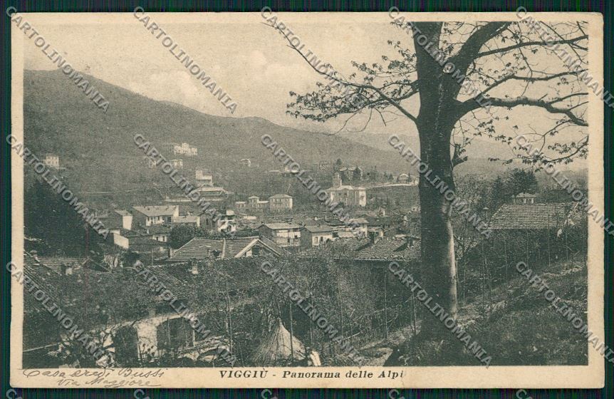 Varese Viggiù PIEGATA cartolina QQ6819 – fronte