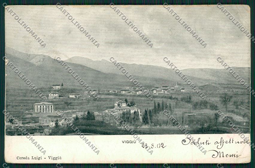 Varese Viggiù cartolina QQ6823 – fronte