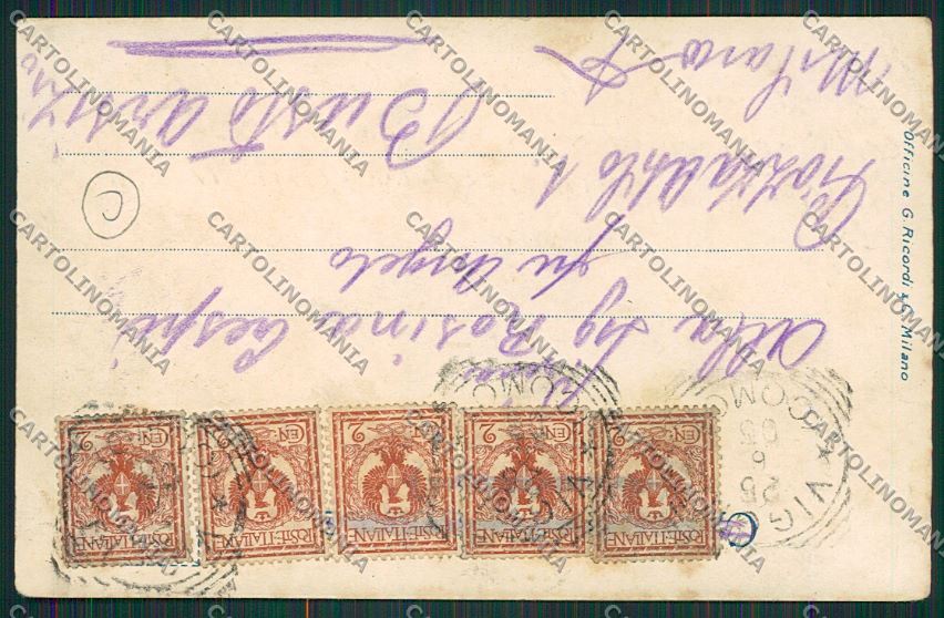 Varese Viggiù cartolina QQ6824 – retro