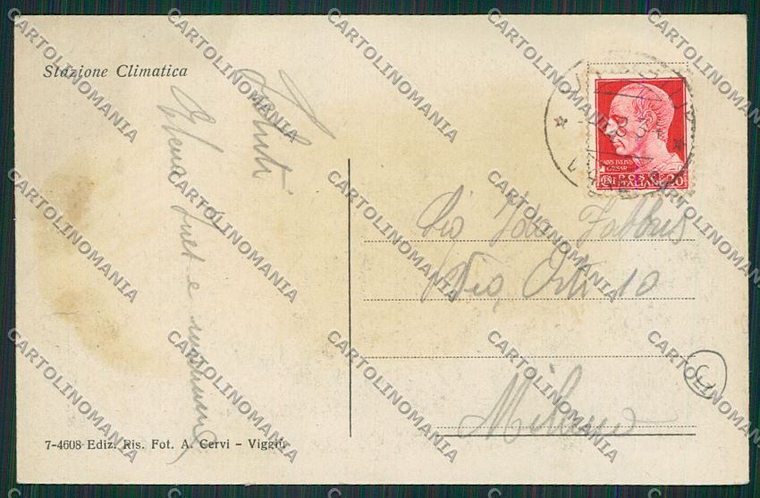 Varese Viggiù cartolina QQ6828 – retro