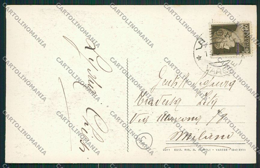 Varese Viggiù cartolina QQ6831 – retro
