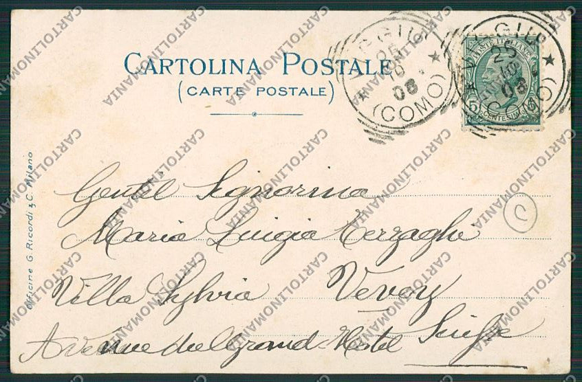 Varese Viggiù cartolina QQ6834 – retro