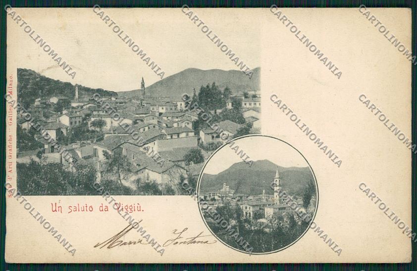 Varese Viggiù cartolina QQ6862 – fronte