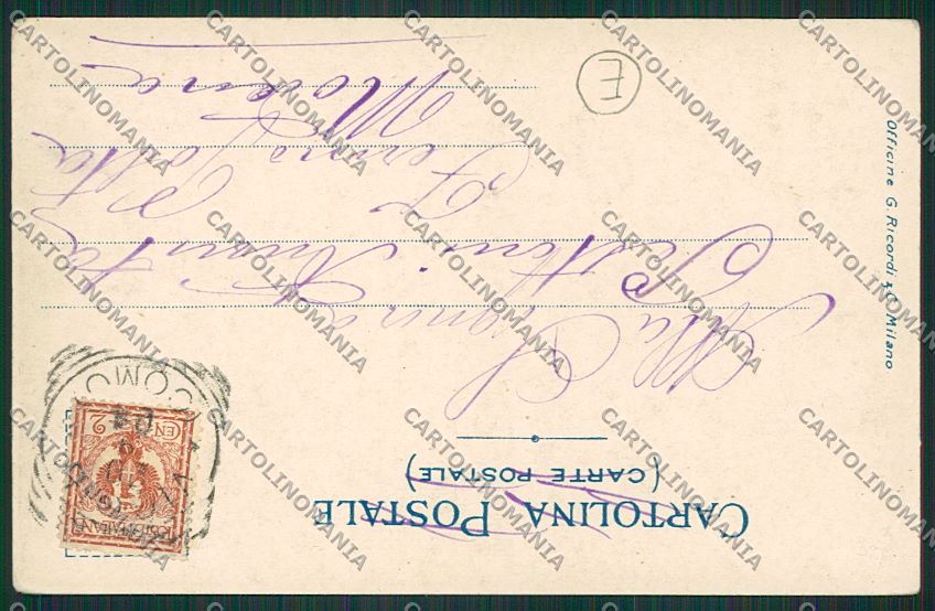 Varese Viggiù cartolina QQ6864 – retro