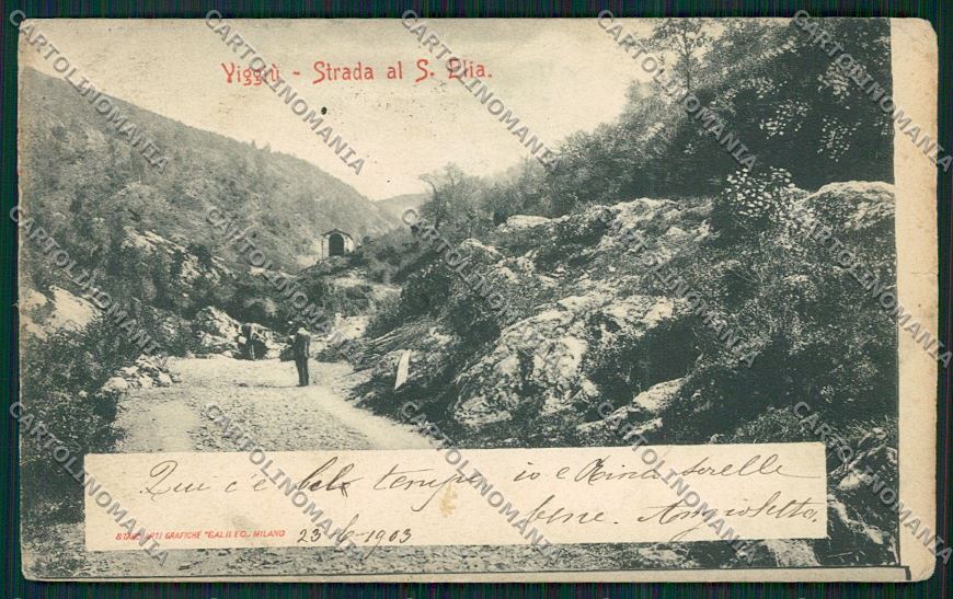 Varese Viggiù cartolina QQ6872 – fronte