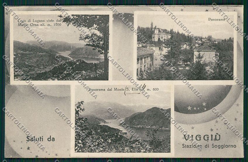 Varese Viggiù Saluti da cartolina QQ6887 – fronte