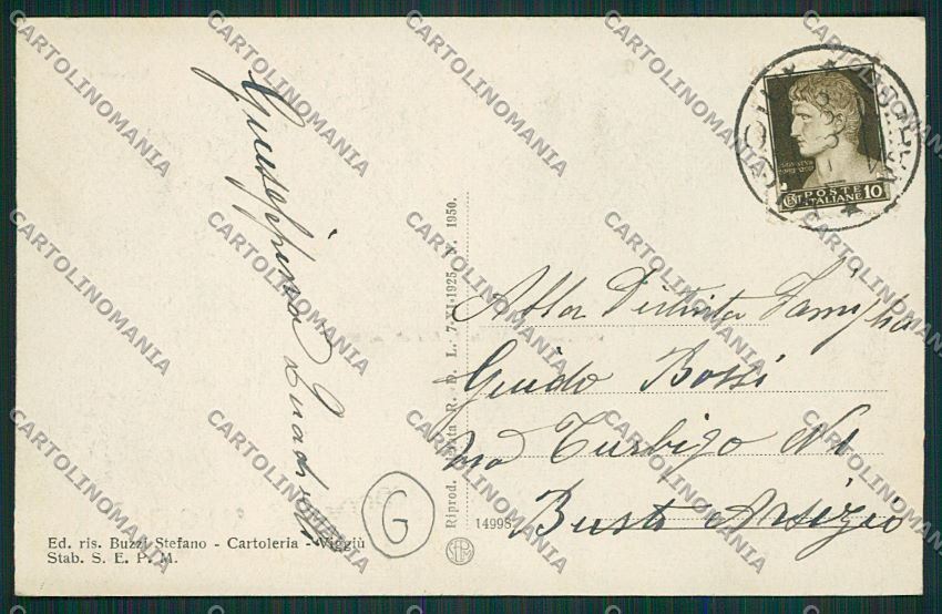 Varese Viggiù Saluti da cartolina QQ6887 – retro