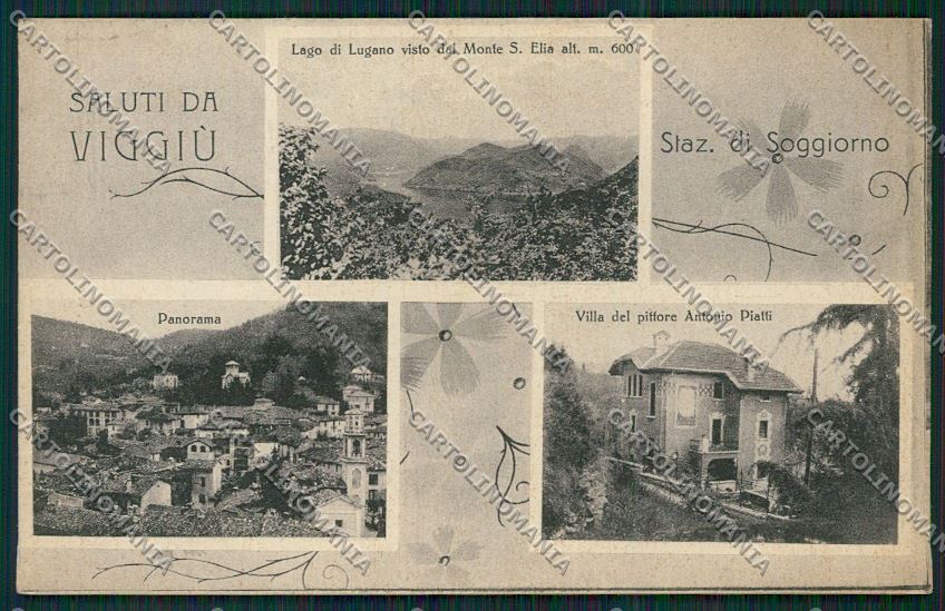 Varese Viggiù Saluti da cartolina QQ6889 – fronte