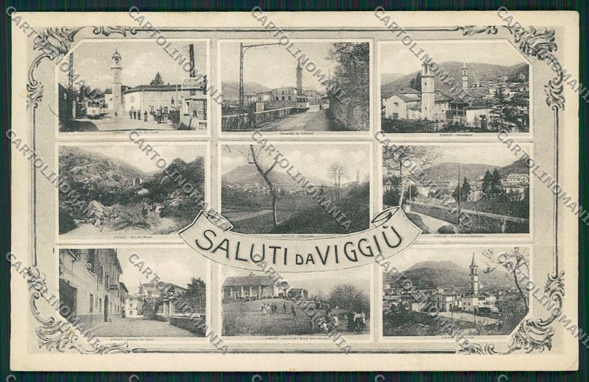 Varese Viggiù Saluti da cartolina QQ6890 – fronte