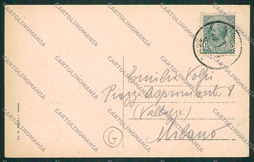Varese Viggiù cartolina QQ6891 – retro