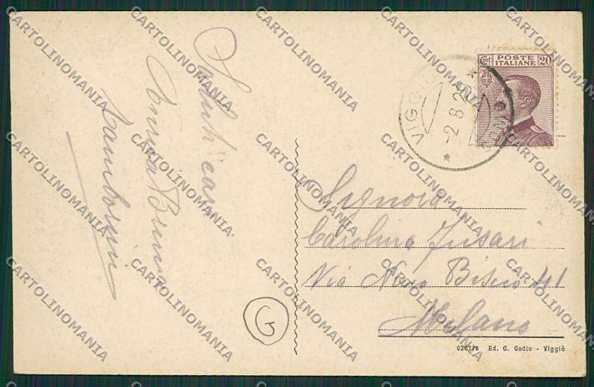 Varese Viggiù cartolina QQ6892 – retro