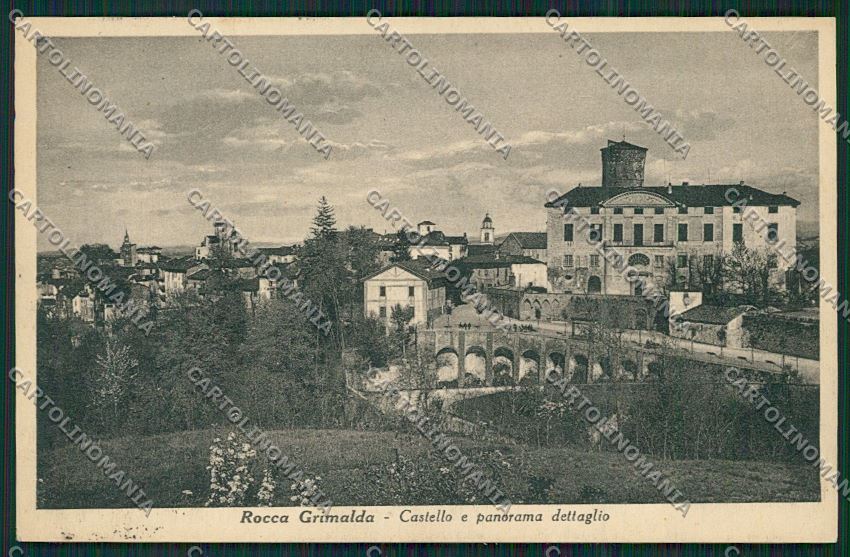 Alessandria Rocca Grimalda cartolina QQ6901 – fronte